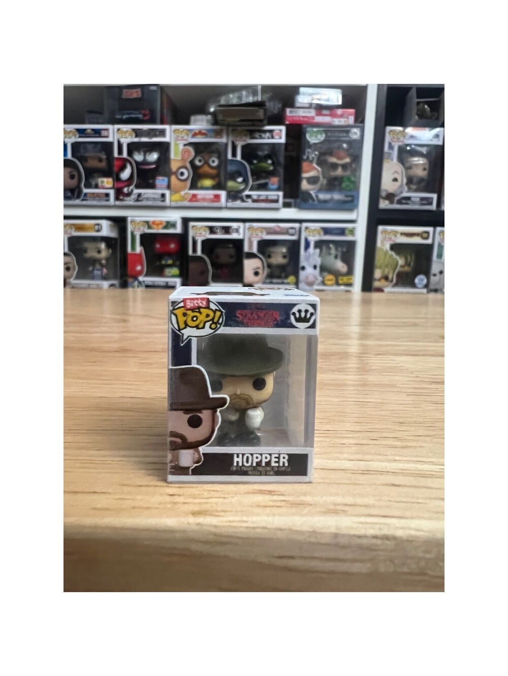BITTY Jim Hopper Stranger Things 1" Funko Pop #512 Television Netflix TV Harbour